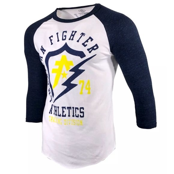AMERICAN FIGHTER Men's T-Shirt FLASHPOINT RAGLAN A - Picture 6 of 8